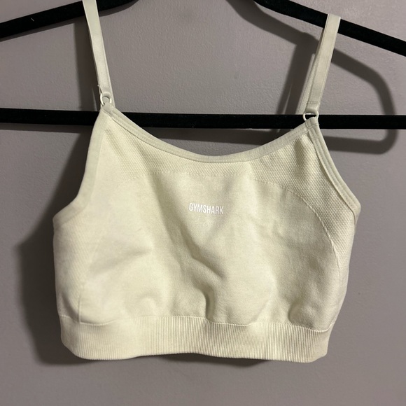 Gymshark flex light yellow sports bra - Picture 3 of 6